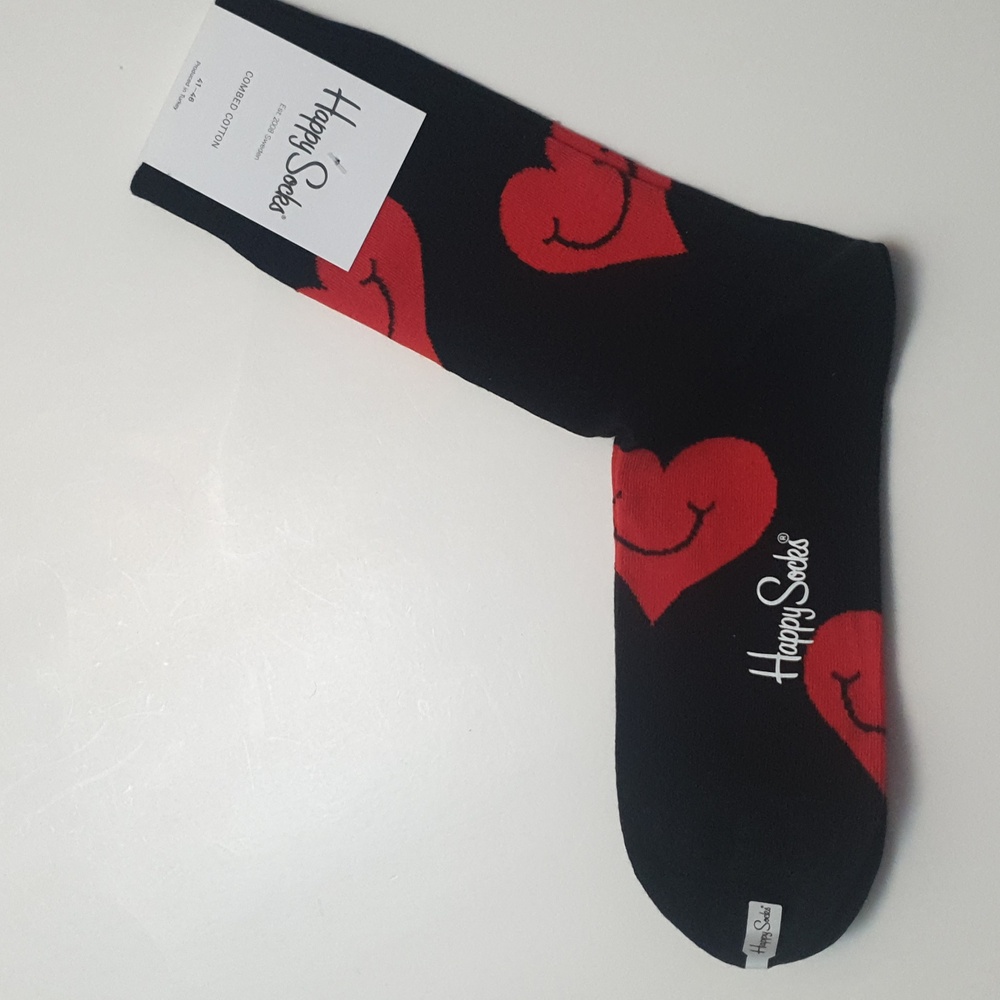 Happy Socks Men Socks EU 41-46, US 8 - 12 Brand New Combed Cotton Hard #10